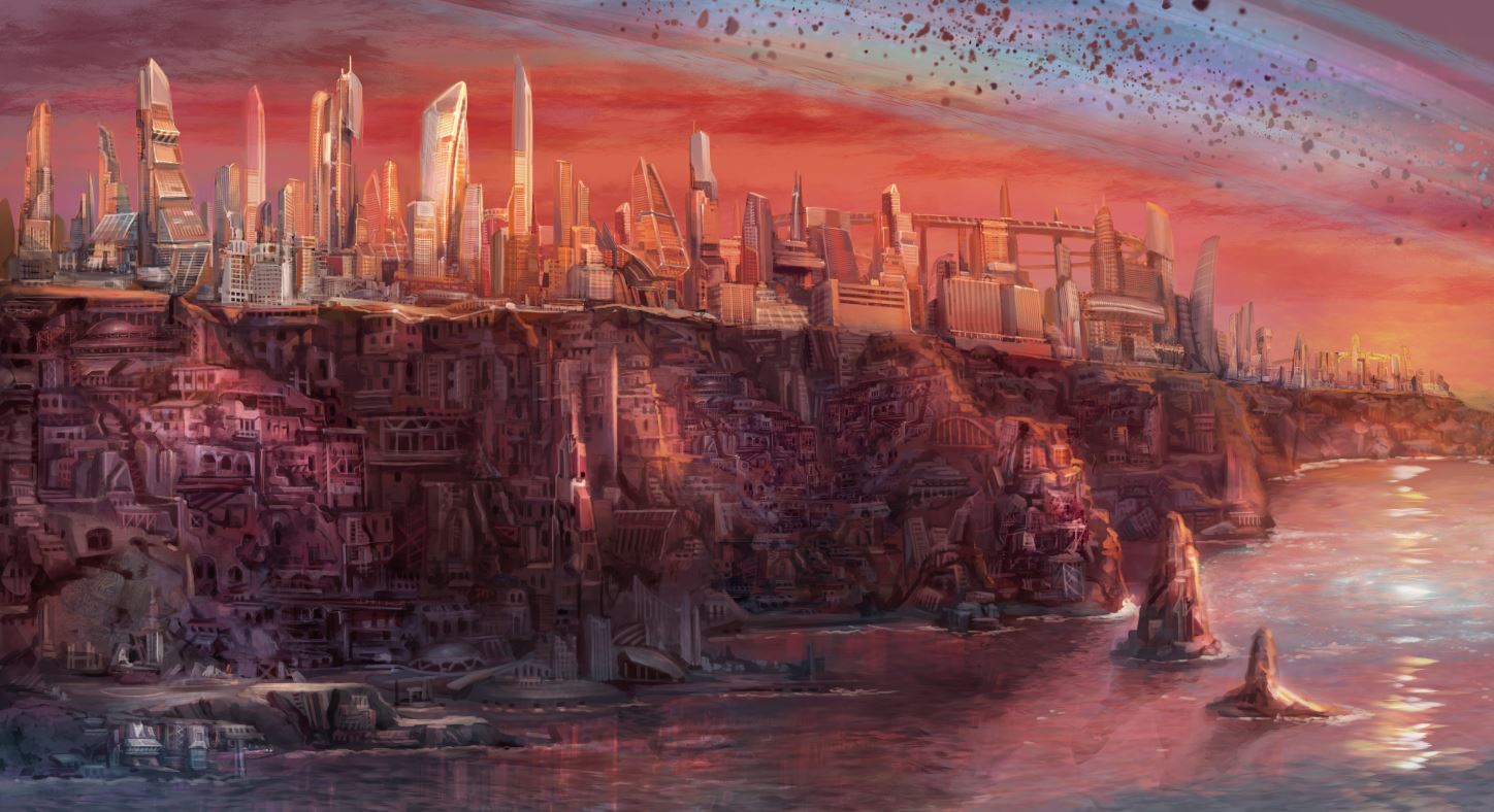 Litharge - Starmourn Litharge, capital of Glisall II.