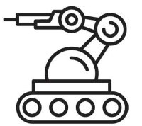 Simple mining bot illustration.